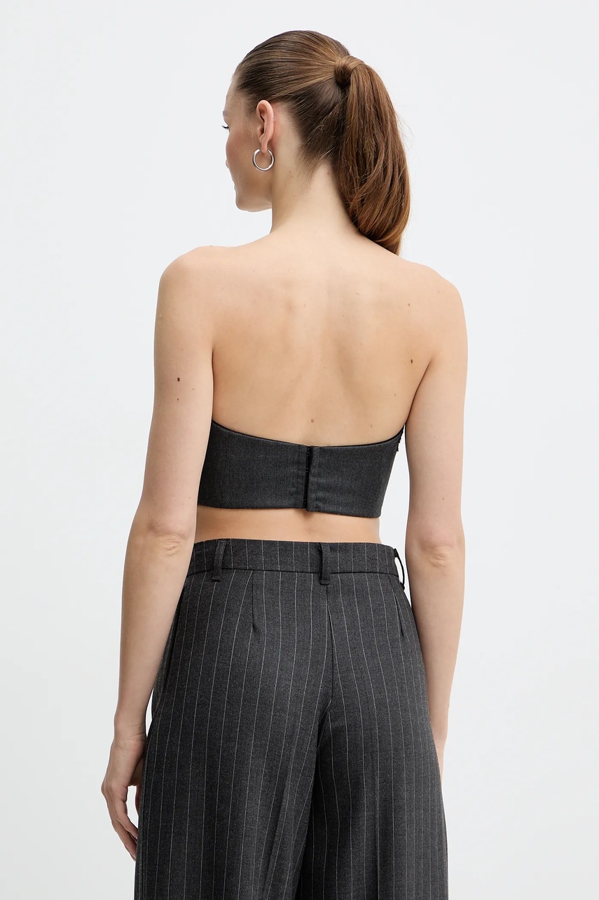 Top με προσθήκη μαλλιού Ermanno Firenze φωτογραφία