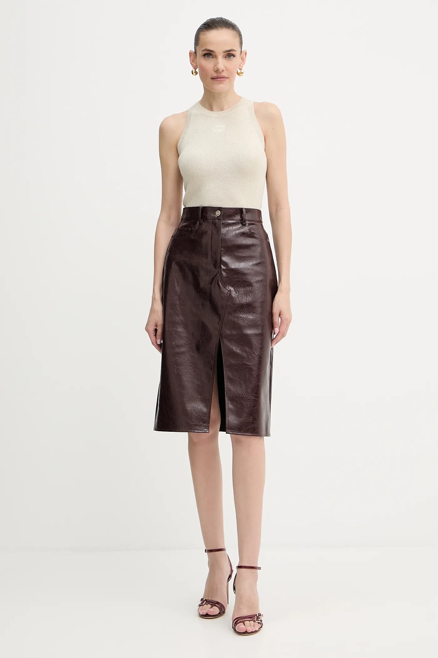 Топ Liu Jo цвет бежевый UF5277.MA76Q