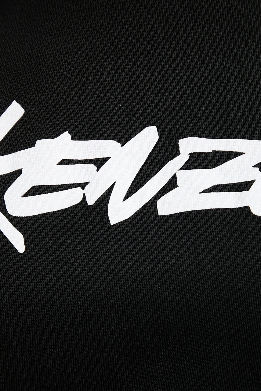 Βαμβακερό μπλουζάκι Kenzo Kenzo x Futura χρώμα: μαύρο, FF62TS5544SG φωτογραφία