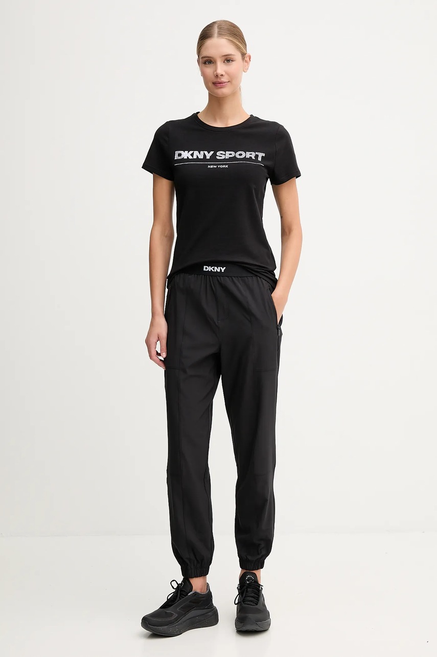 Футболка Dkny цвет чёрный DP5T1376