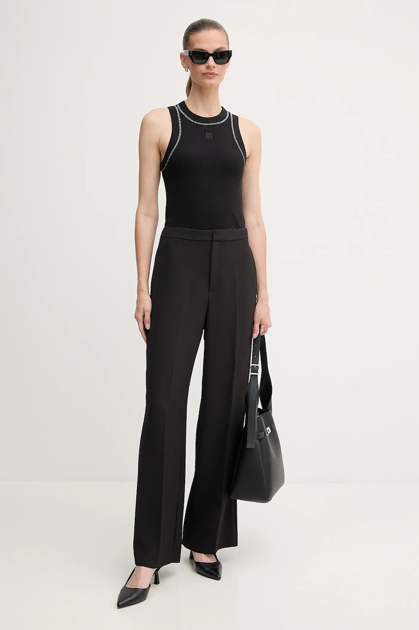 Топ Dkny цвет чёрный DJ5T1380