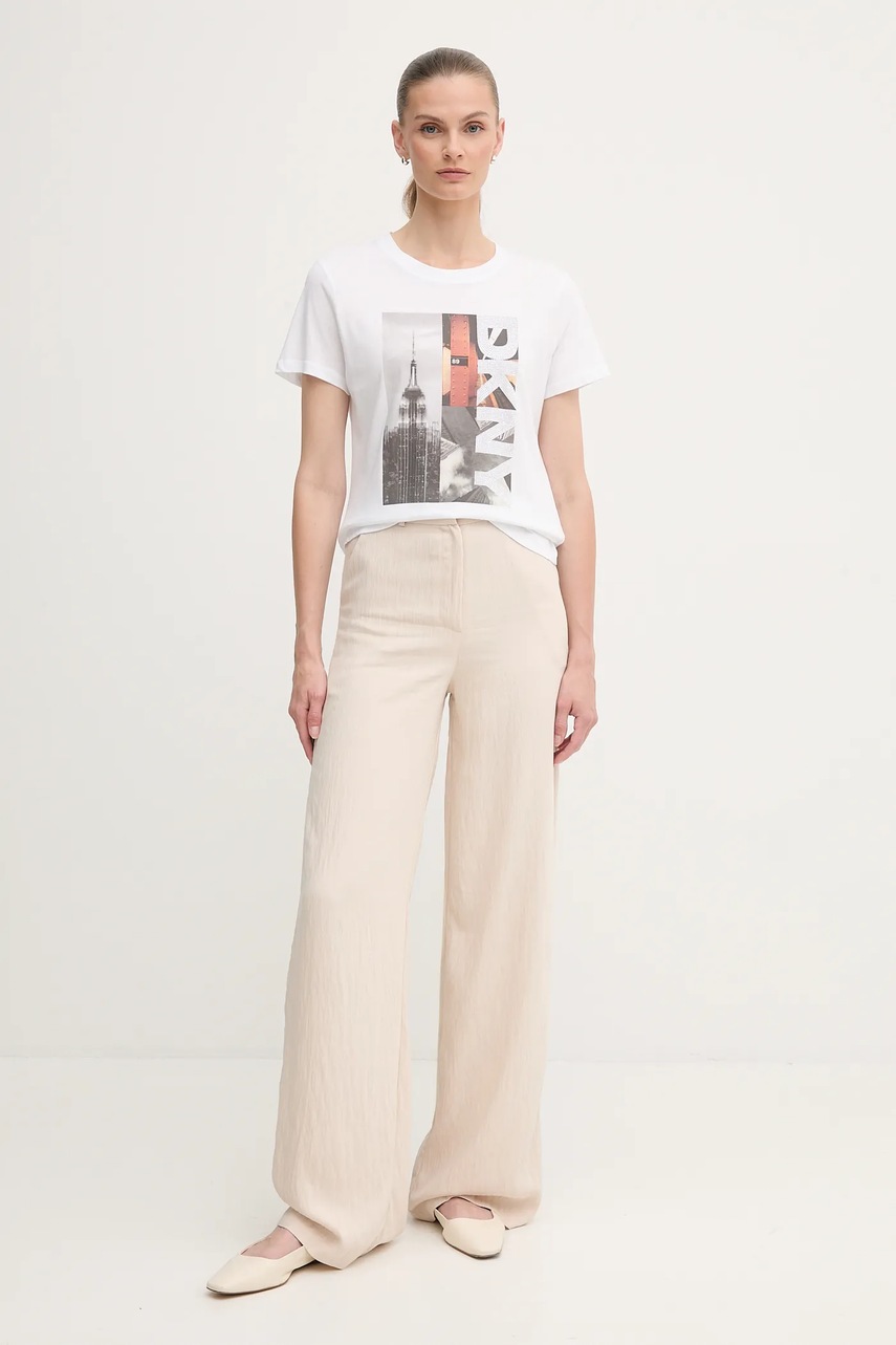 Футболка Dkny цвет белый DJ5T1547