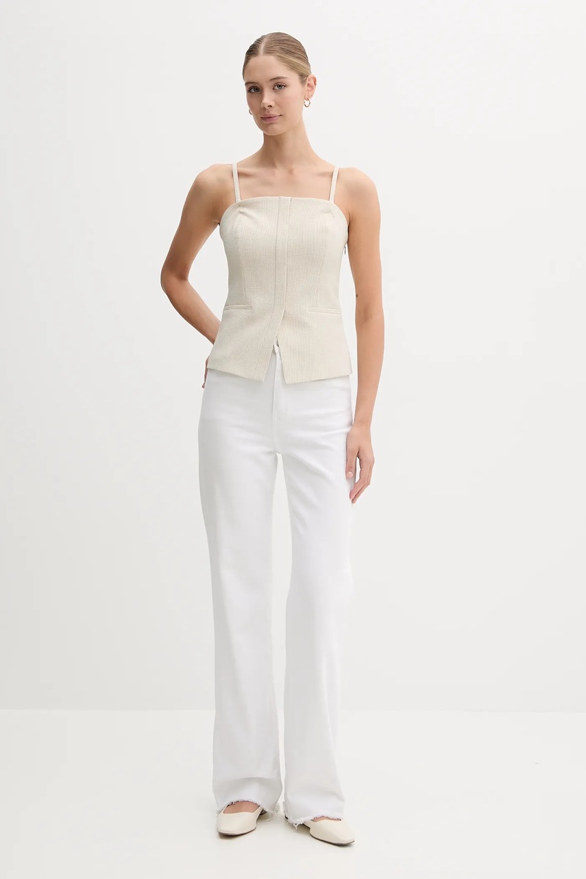 Блузка Dkny цвет бежевый UD5JS043