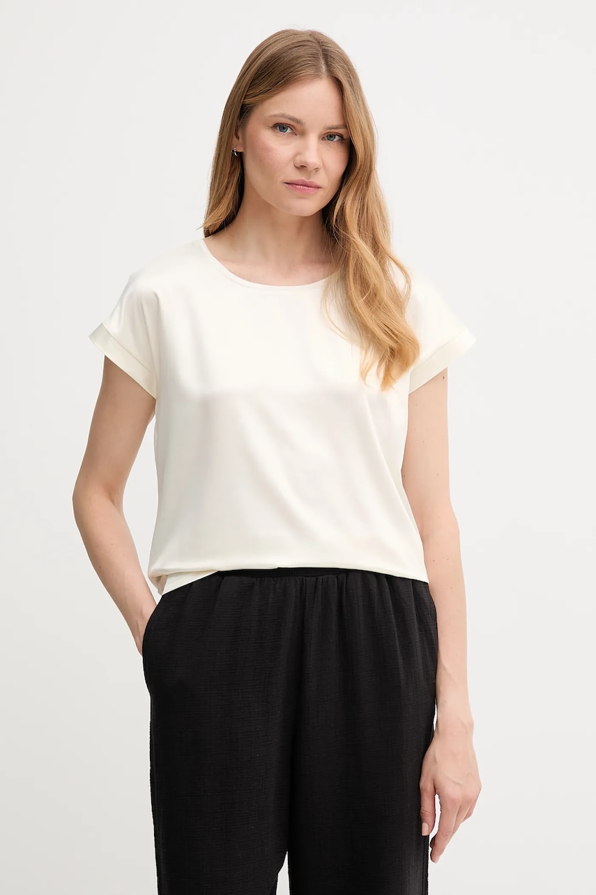 Joop! tricou culoarea bej, 30044802