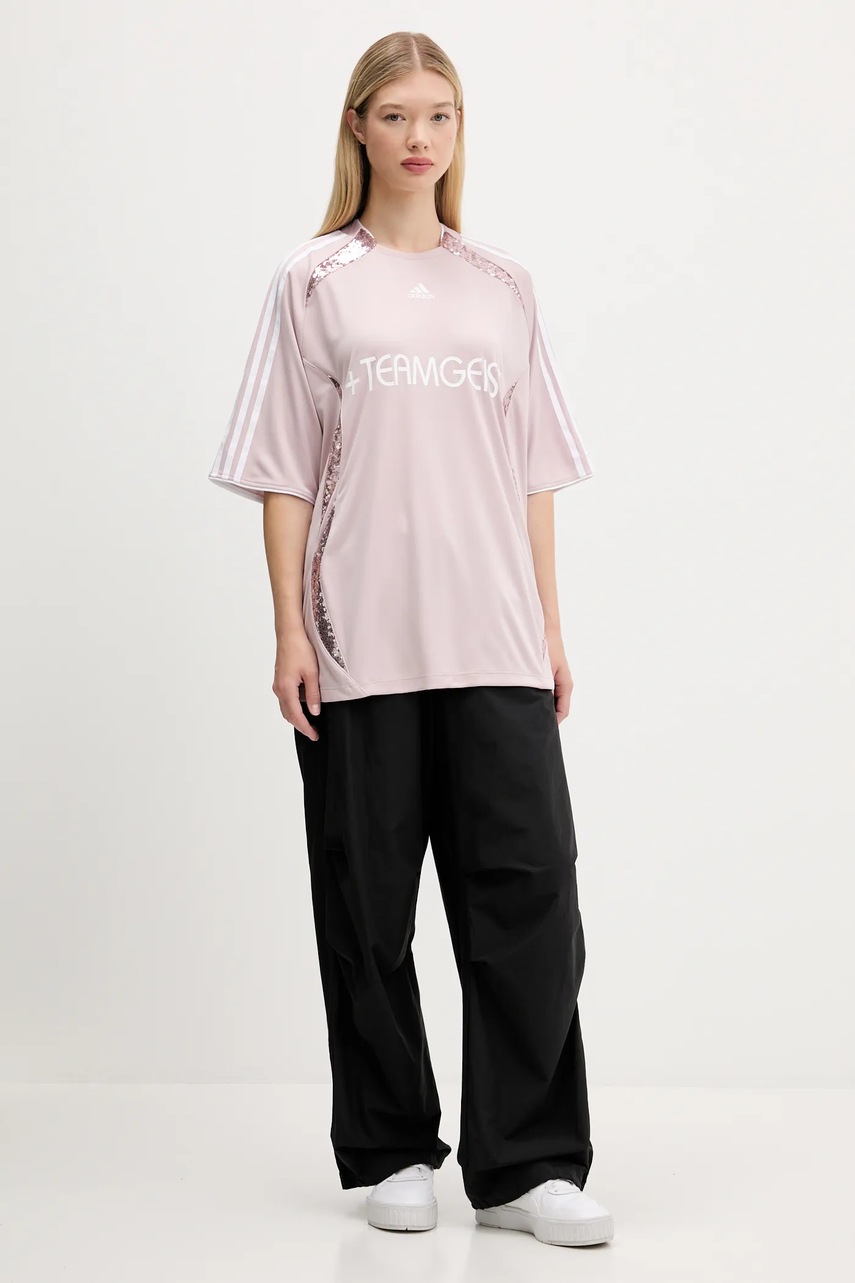 Футболка adidas Originals Ovzd Jersey цвет розовый KE9793