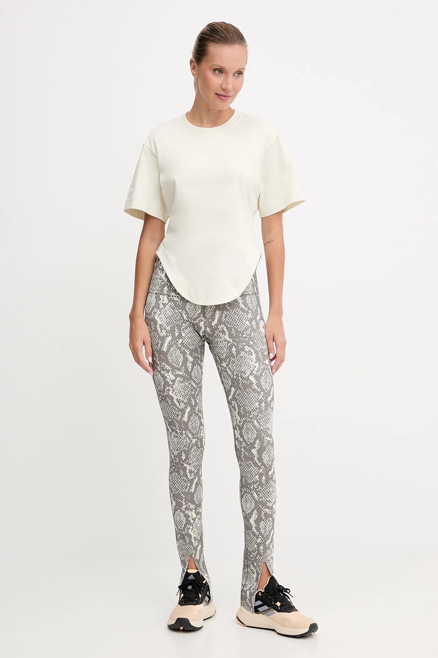 Футболка для тренировок adidas by Stella McCartney цвет бежевый JX6775