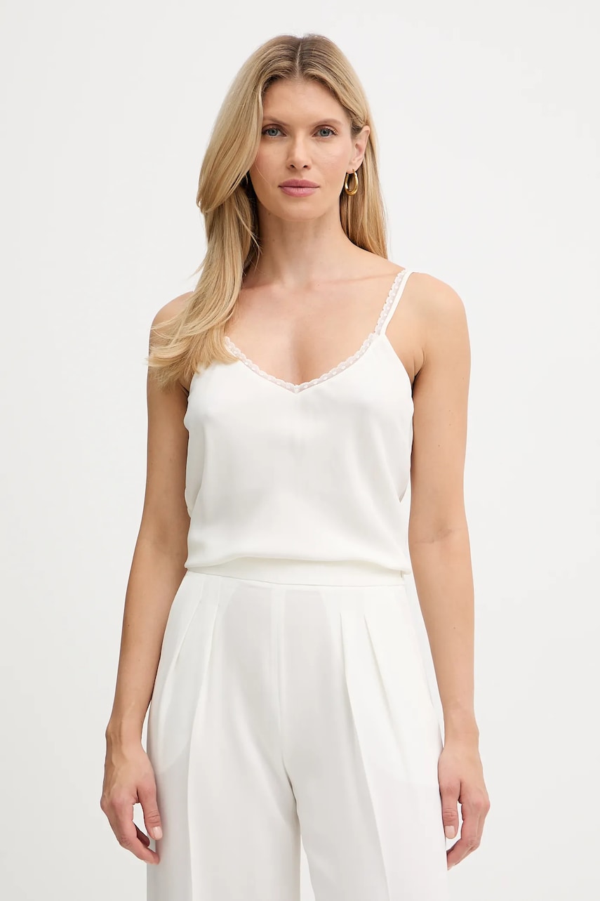 Twinset top din amestec de mătase