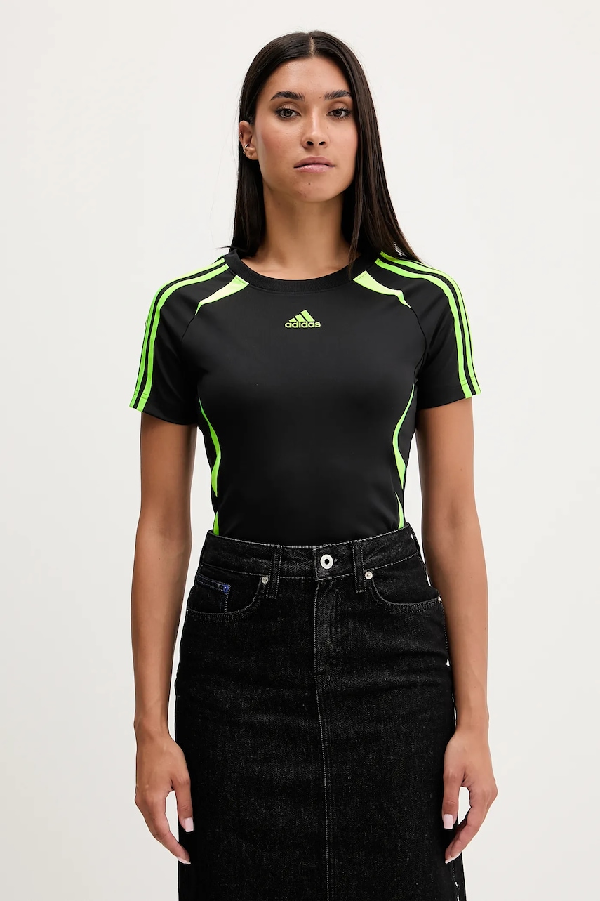 adidas Originals tricou copii Teamgeist culoarea negru, JZ6709