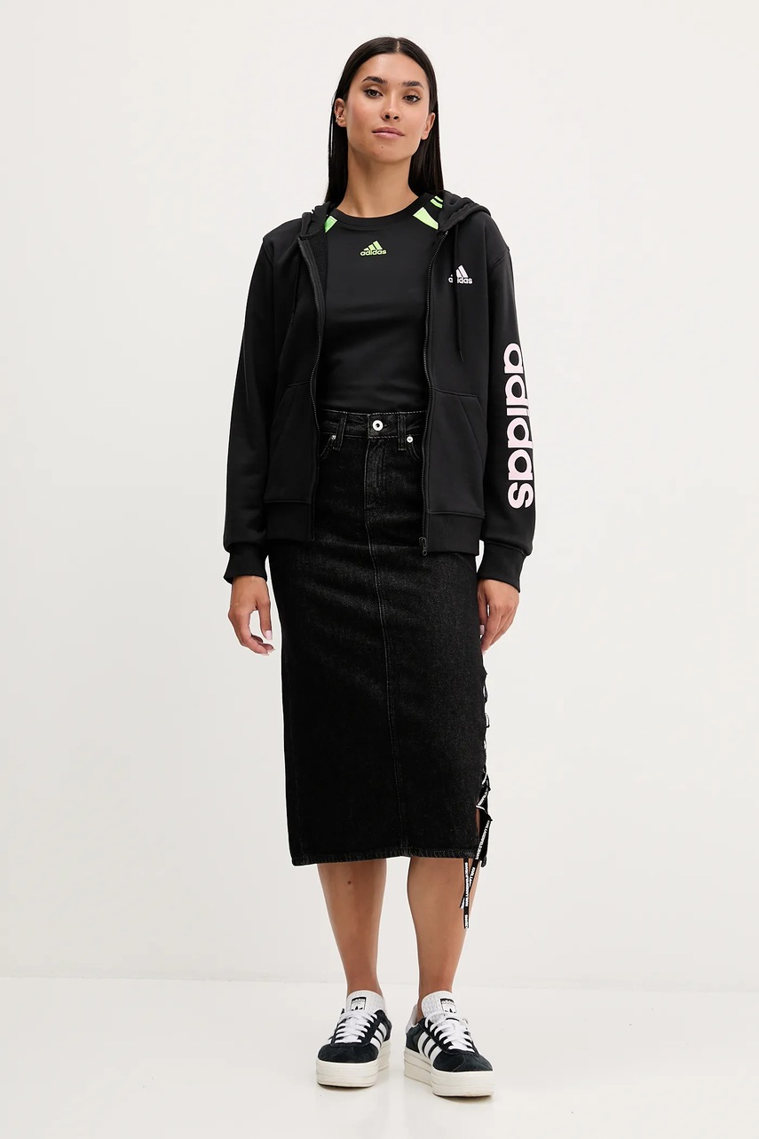 Детская футболка adidas Originals Teamgeist цвет чёрный JZ6709