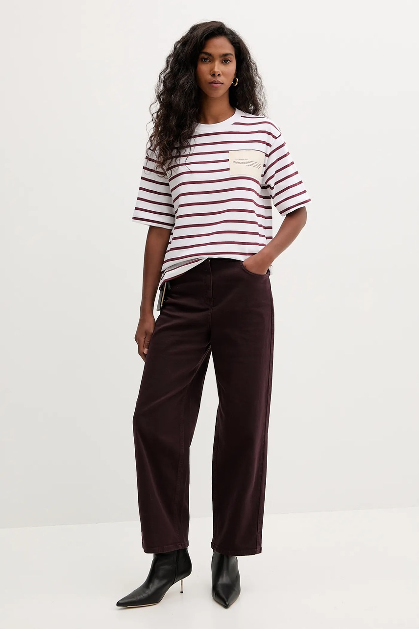 Хлопковая футболка MAX&Co. цвет белый 2528976021200