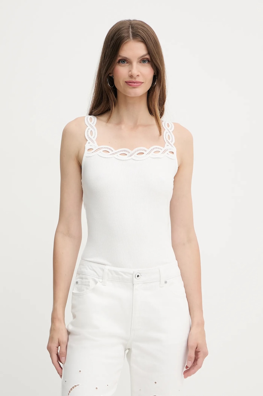 Morgan top culoarea alb, DITILI