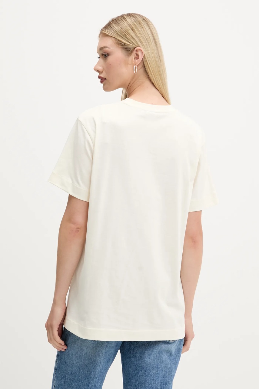 Bavlněné tričko Desigual PORTRAIT