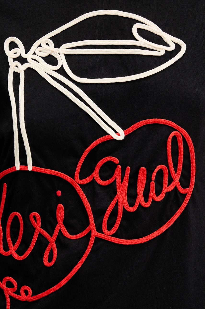 Bavlněné tričko Desigual BERLIN