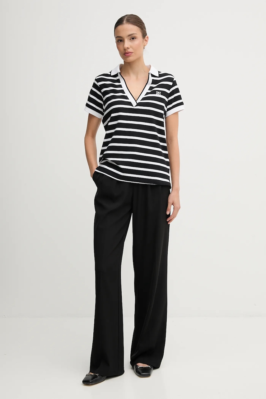 Поло Pedro del Hierro цвет чёрный 4532381 Поло Pedro del Hierro цвет чёрный 4532381