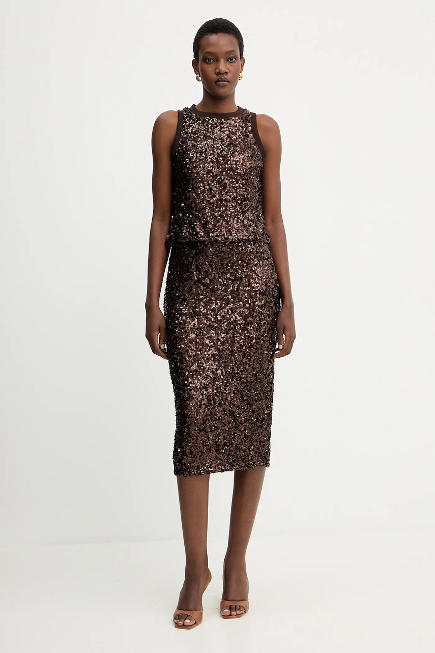 Топ Marella цвет коричневый 2523946051200