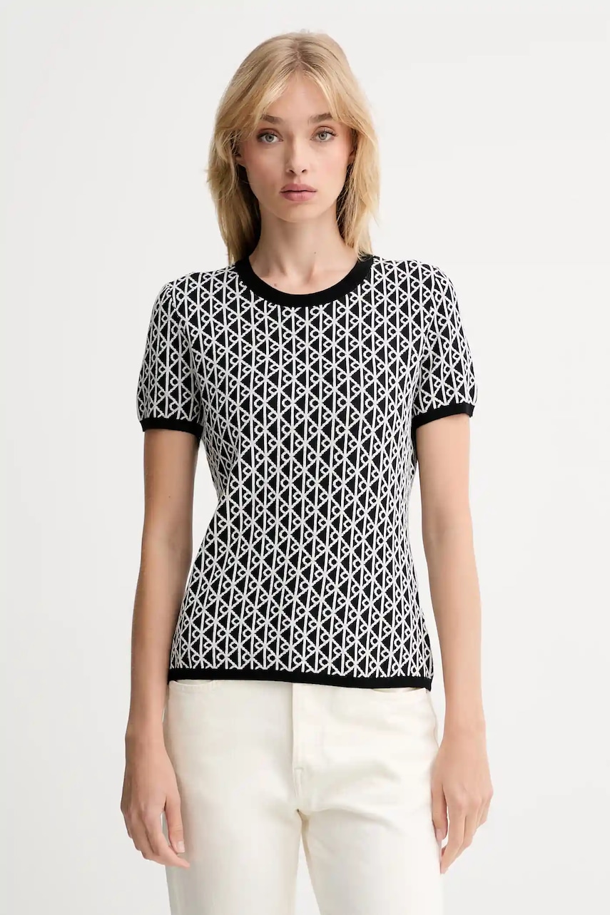 Levně Tričko Calvin Klein dámské, bílá barva, LV044D313G