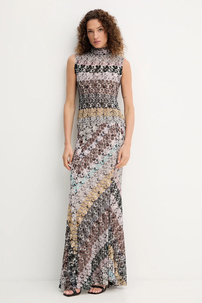 Топ Missoni цвет розовый с полугольфом Топ Missoni цвет розовый с полугольфом