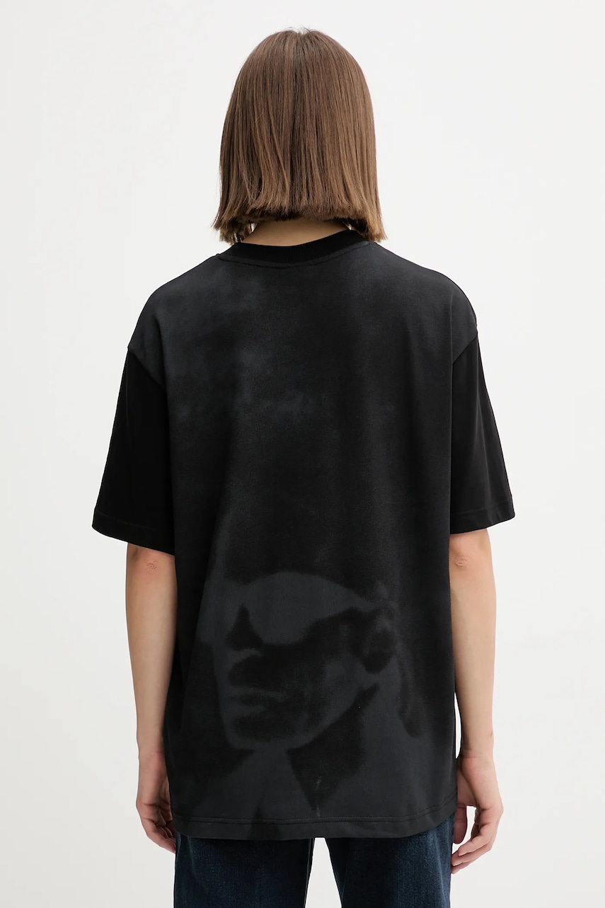 Karl Lagerfeld Jeans tricou din bumbac culoarea negru, A4W17096