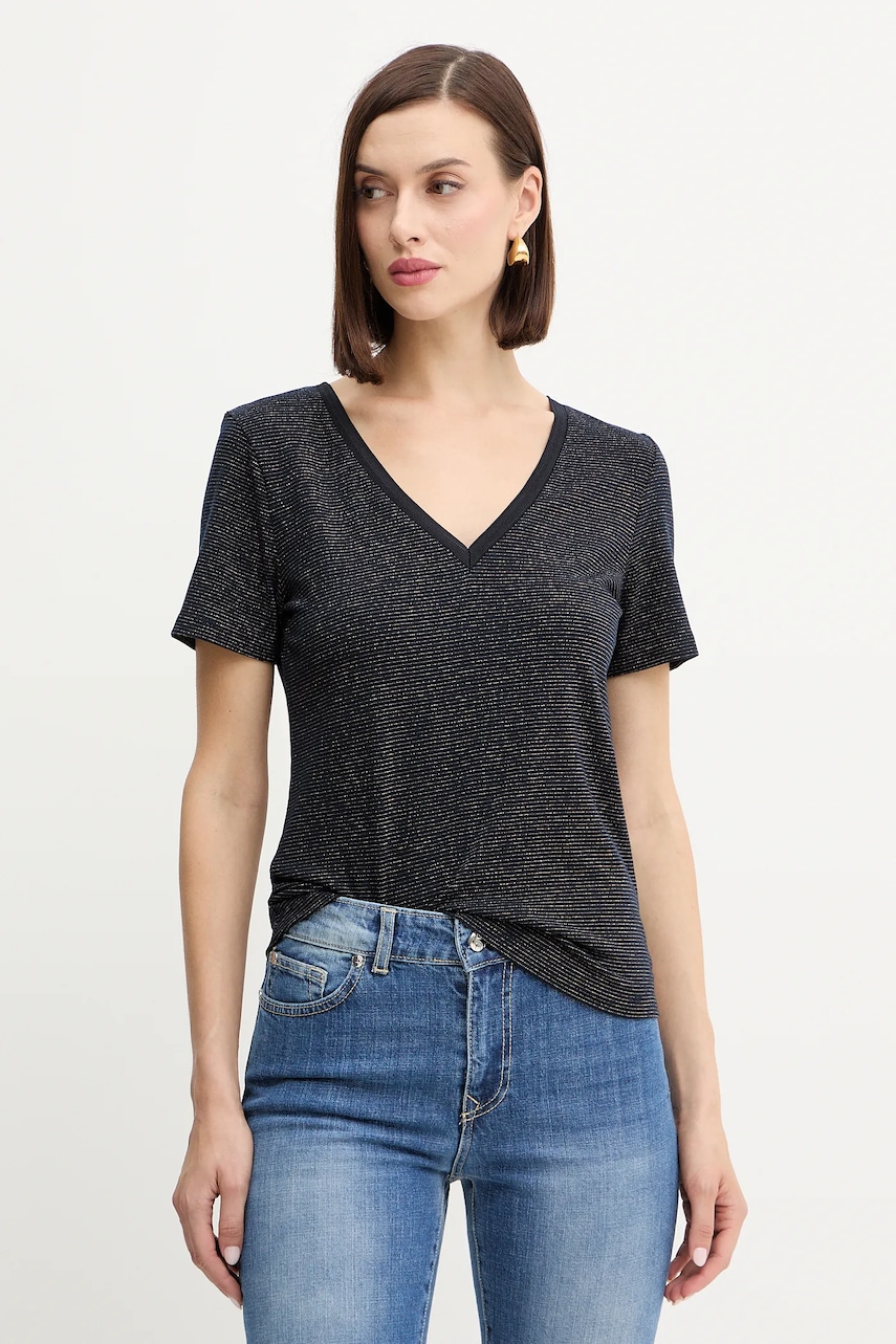 Morgan tricou culoarea bleumarin, DOLLY