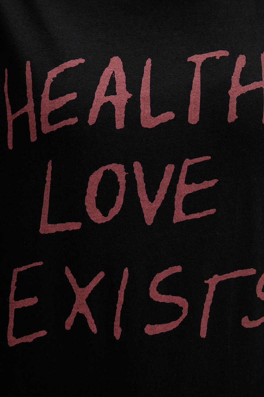 Βαμβακερό μπλουζάκι Aniye By χρώμα: μαύρο, 181452 φωτογραφία