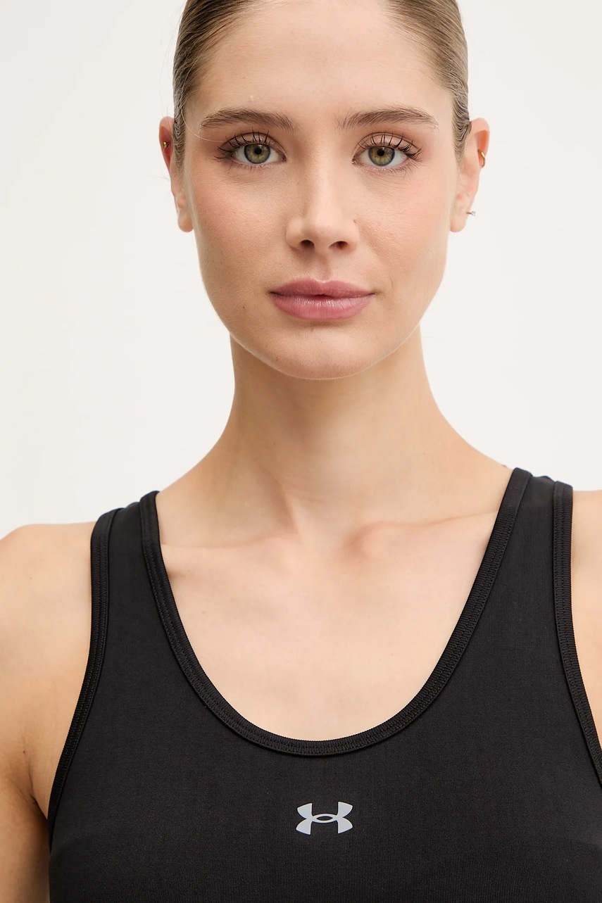 Τοπ προπόνησης Under Armour Vanish Seamless χρώμα: μαύρο, 6000640 φωτογραφία
