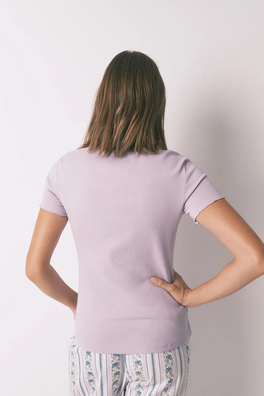 Футболка womensecret цвет фиолетовый 3272278