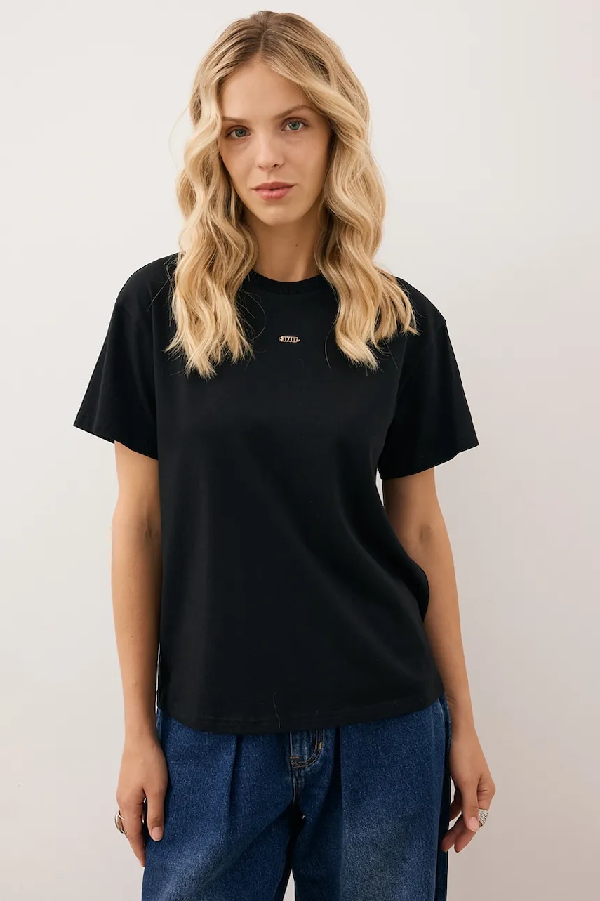 Bizuu tricou TISHAL culoarea negru, TISHAL CZARNY