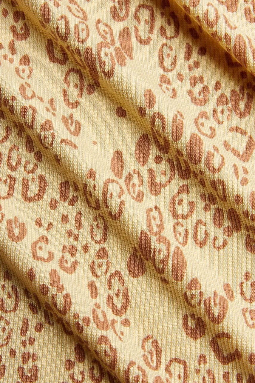 Mini Rodini gyerek póló Mini leopard barna, 1100029313 termék 2. képe