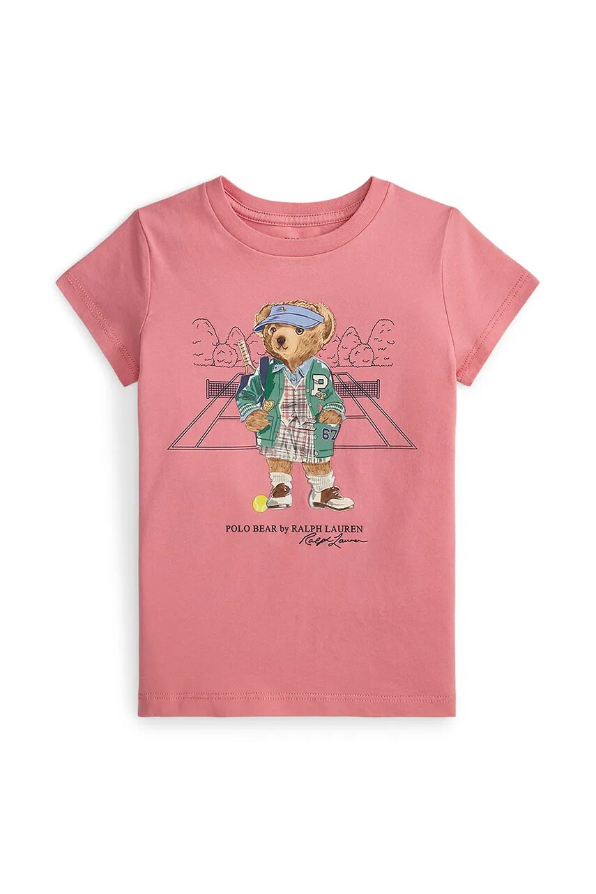 Levně Tričko Polo Ralph Lauren růžová barva, 312971860001