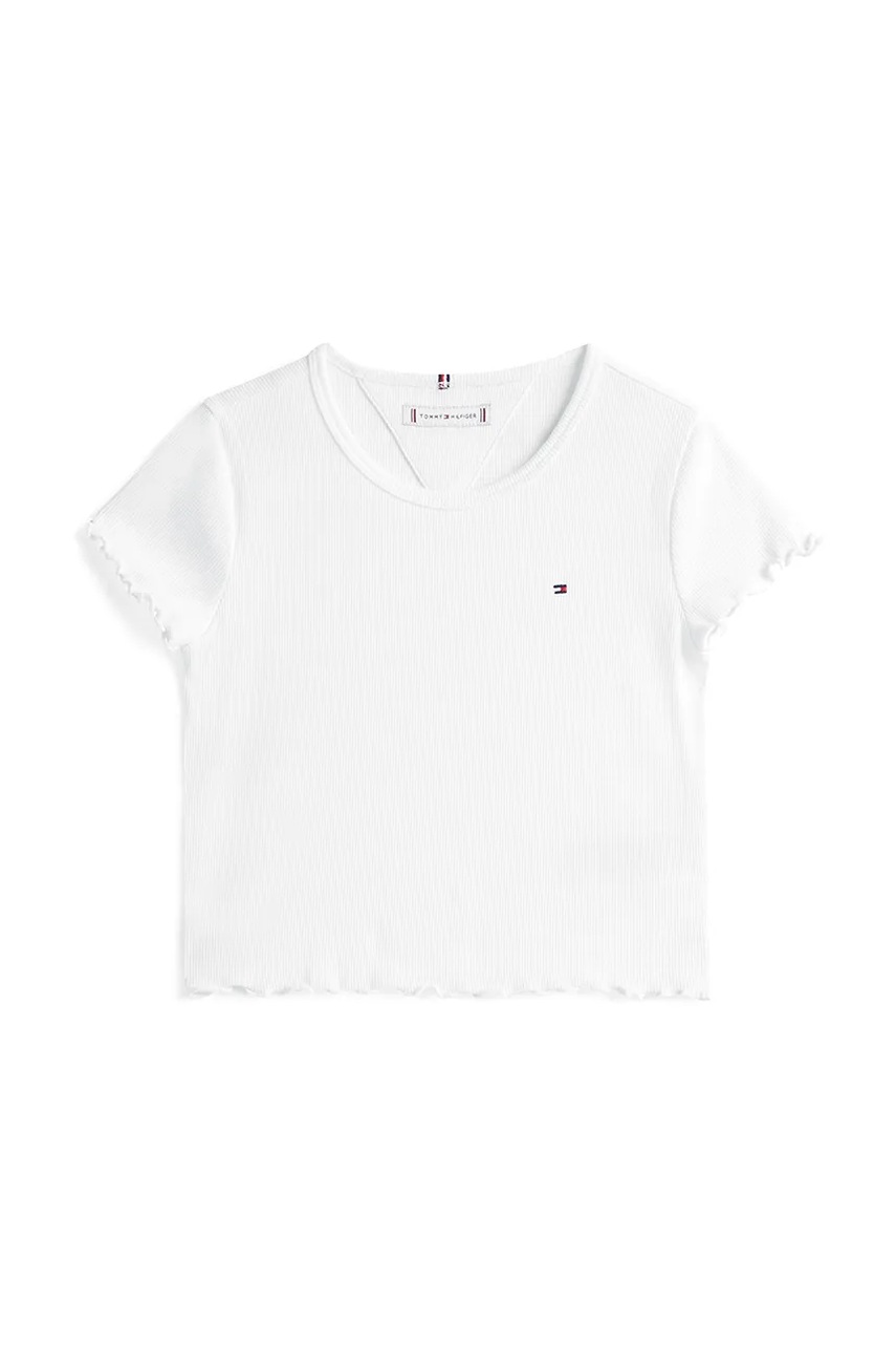 Детская футболка Tommy Hilfiger цвет белый KG0KG08590