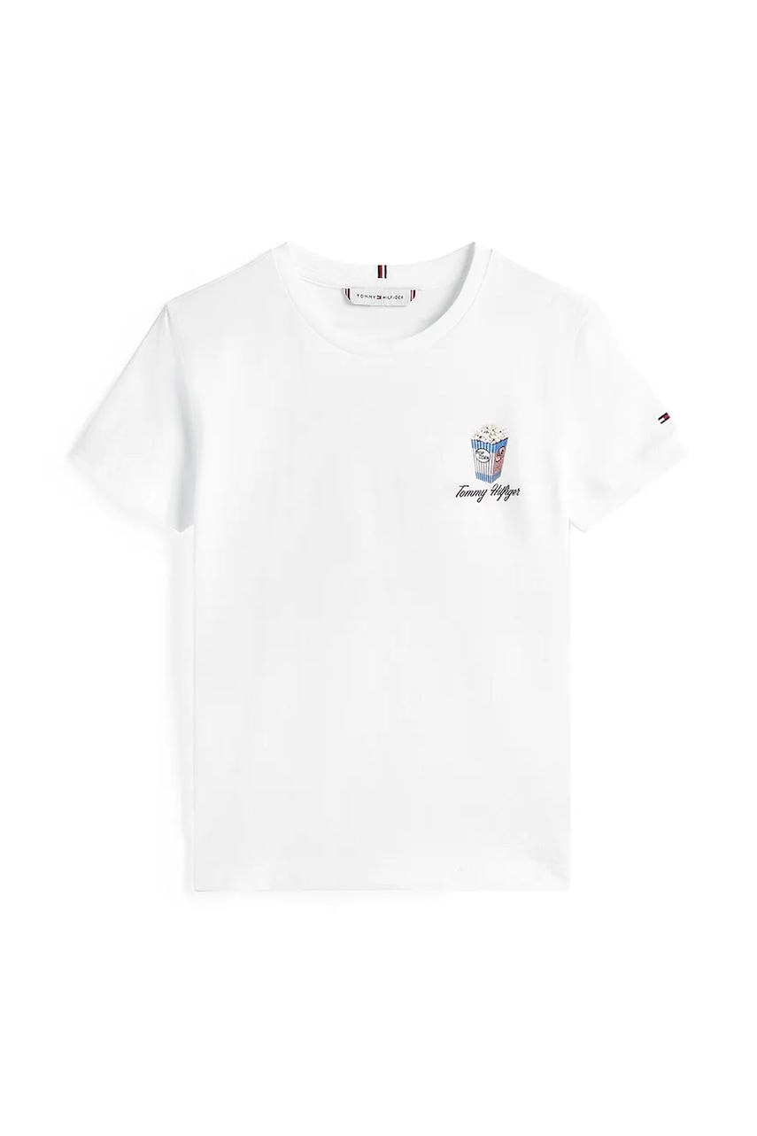 Футболка Tommy Hilfiger цвет белый KG0KG08812 Футболка Tommy Hilfiger цвет белый KG0KG08812