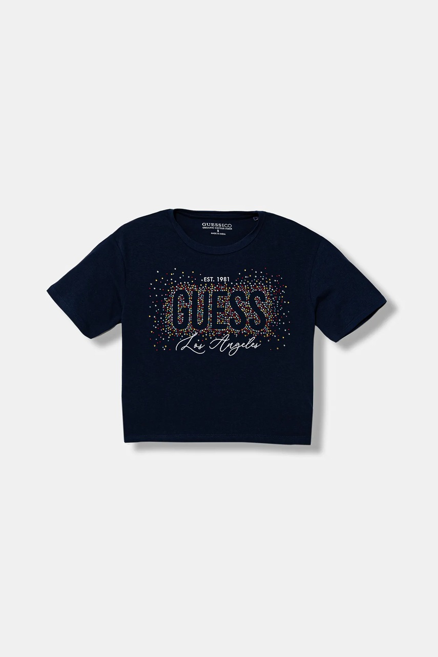 Guess gyerek póló sötétkék, J5YI23 K6YW4 akciós termékkép 1