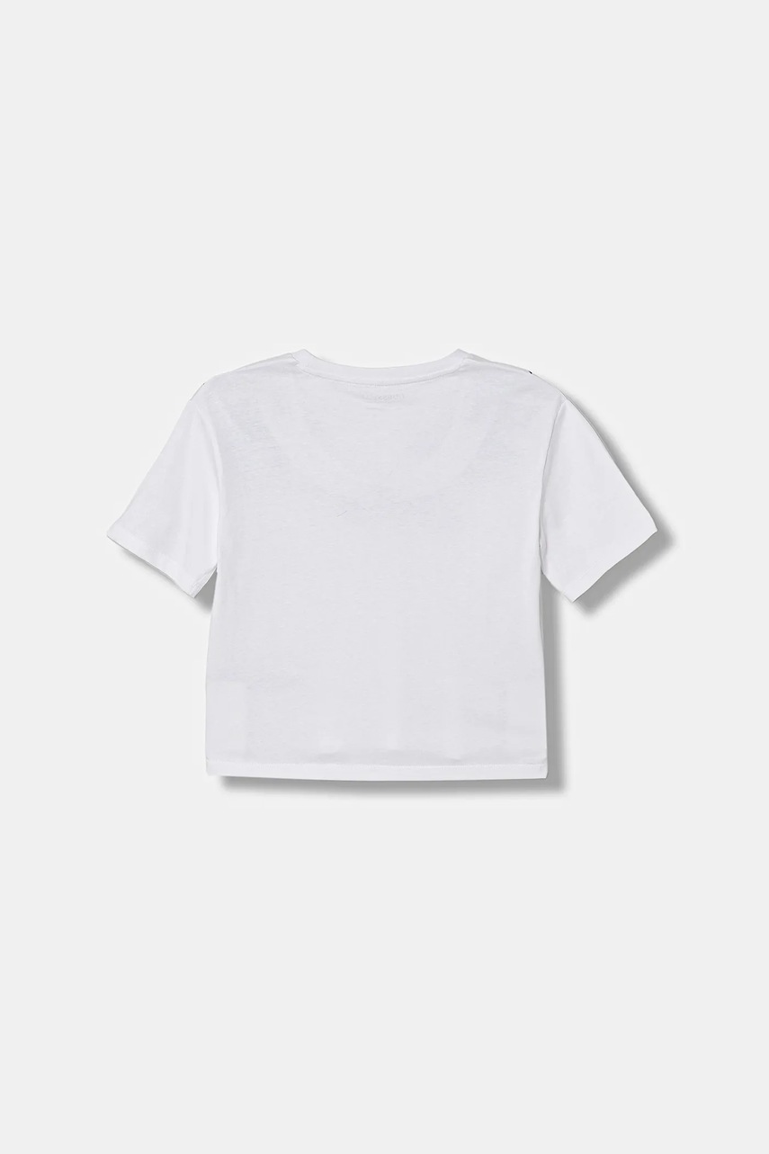 Детская хлопковая футболка Guess цвет белый J5YI33 K8HM4