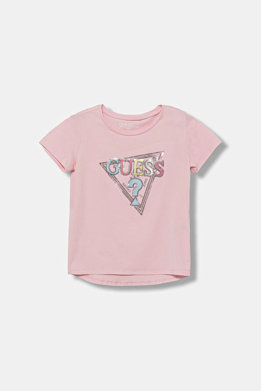 

Детска тениска Guess в розово K5YI06 K6YW4, Розов