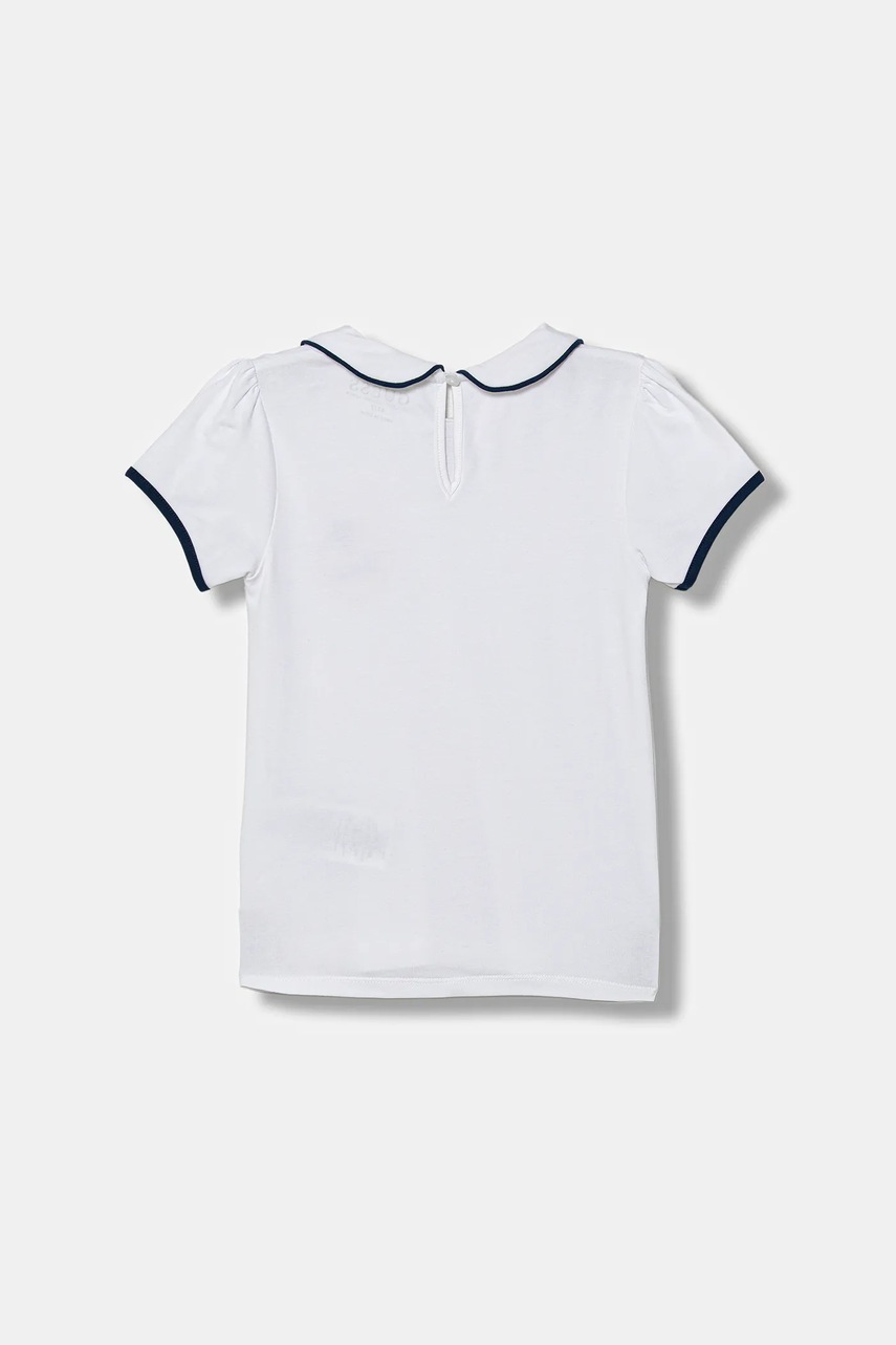 Детская футболка Guess цвет белый с воротником K5YI20 K6YW4