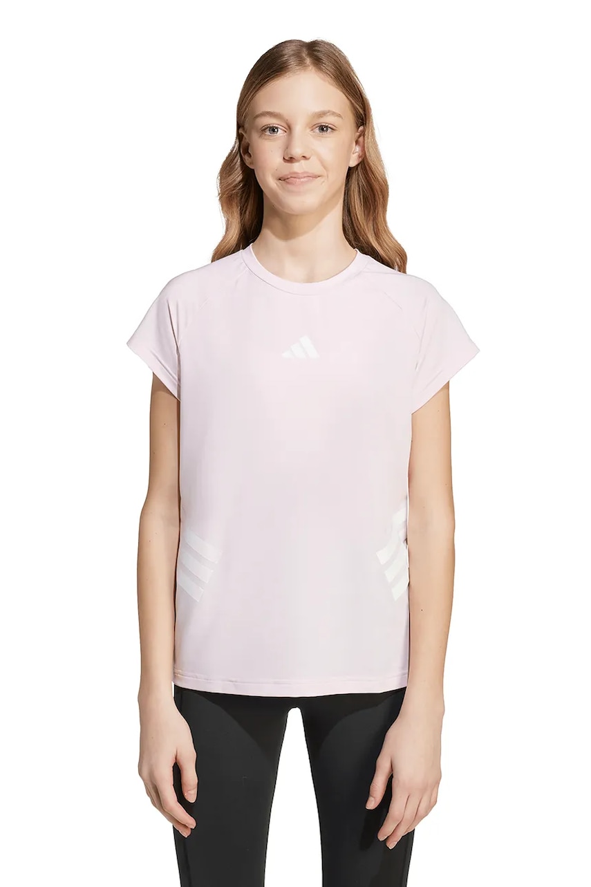 adidas tricou copii culoarea roz, JM0858