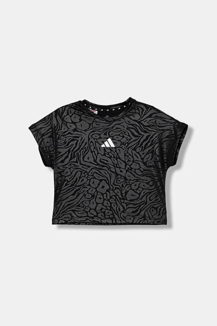 adidas tricou copii culoarea negru, JM3912