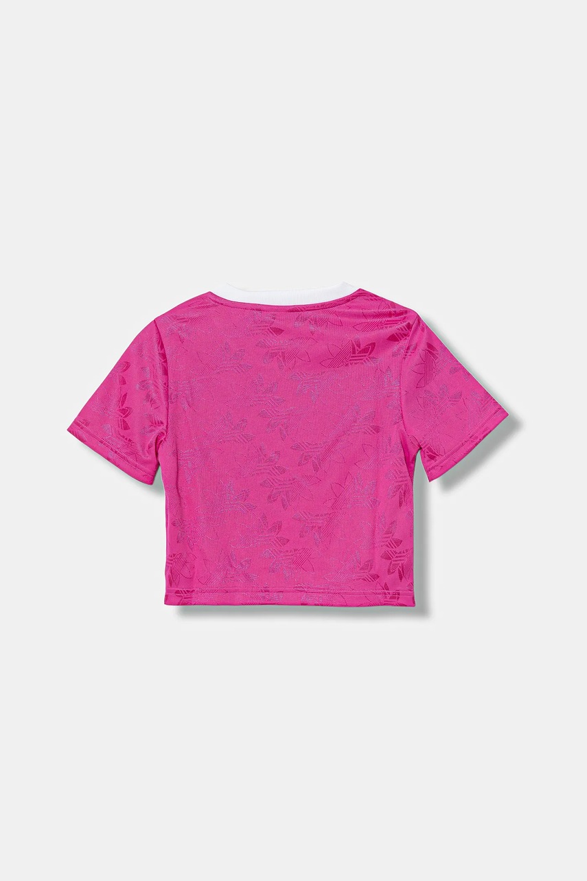 Детская футболка adidas Originals цвет розовый JV7683