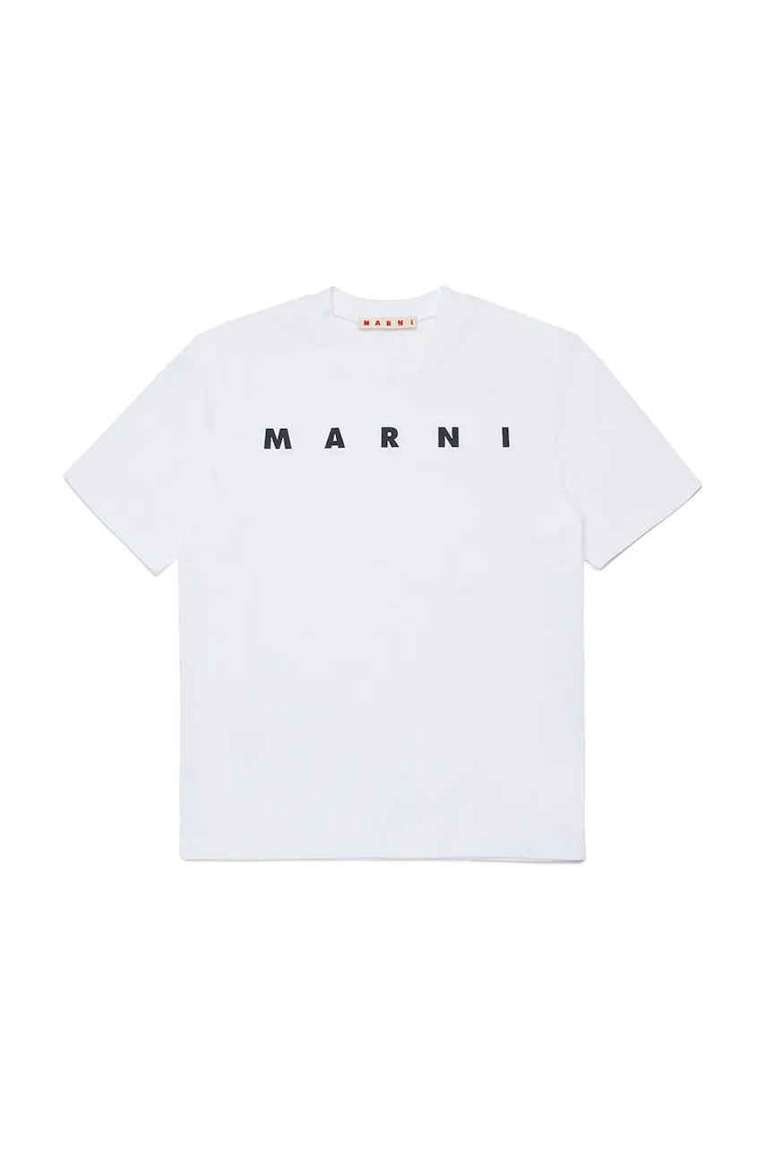 Marni tricou de bumbac pentru copii MT290F T-SHIRT