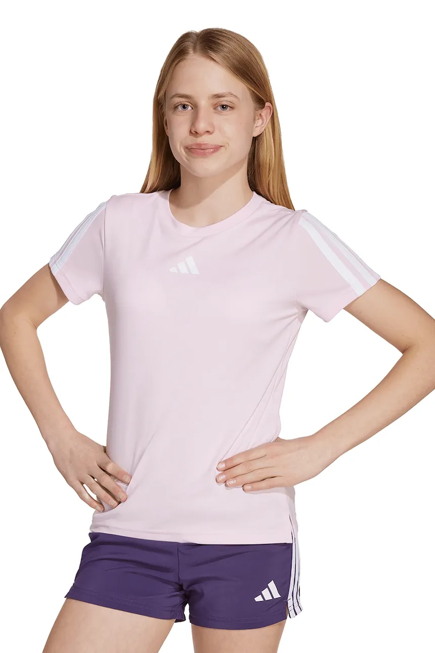 adidas tricou copii culoarea roz, JW5018
