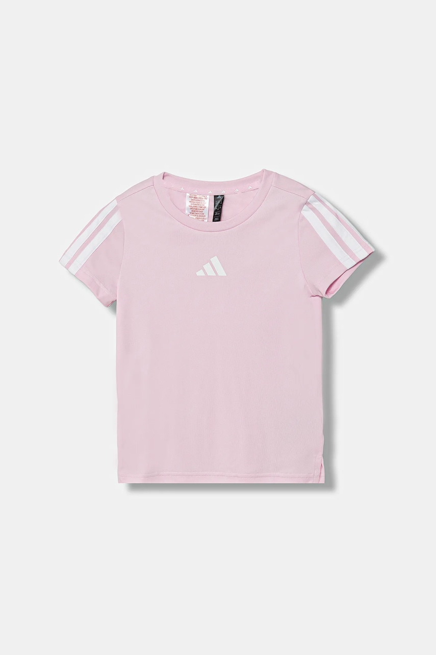 adidas tricou copii culoarea roz, JW5018