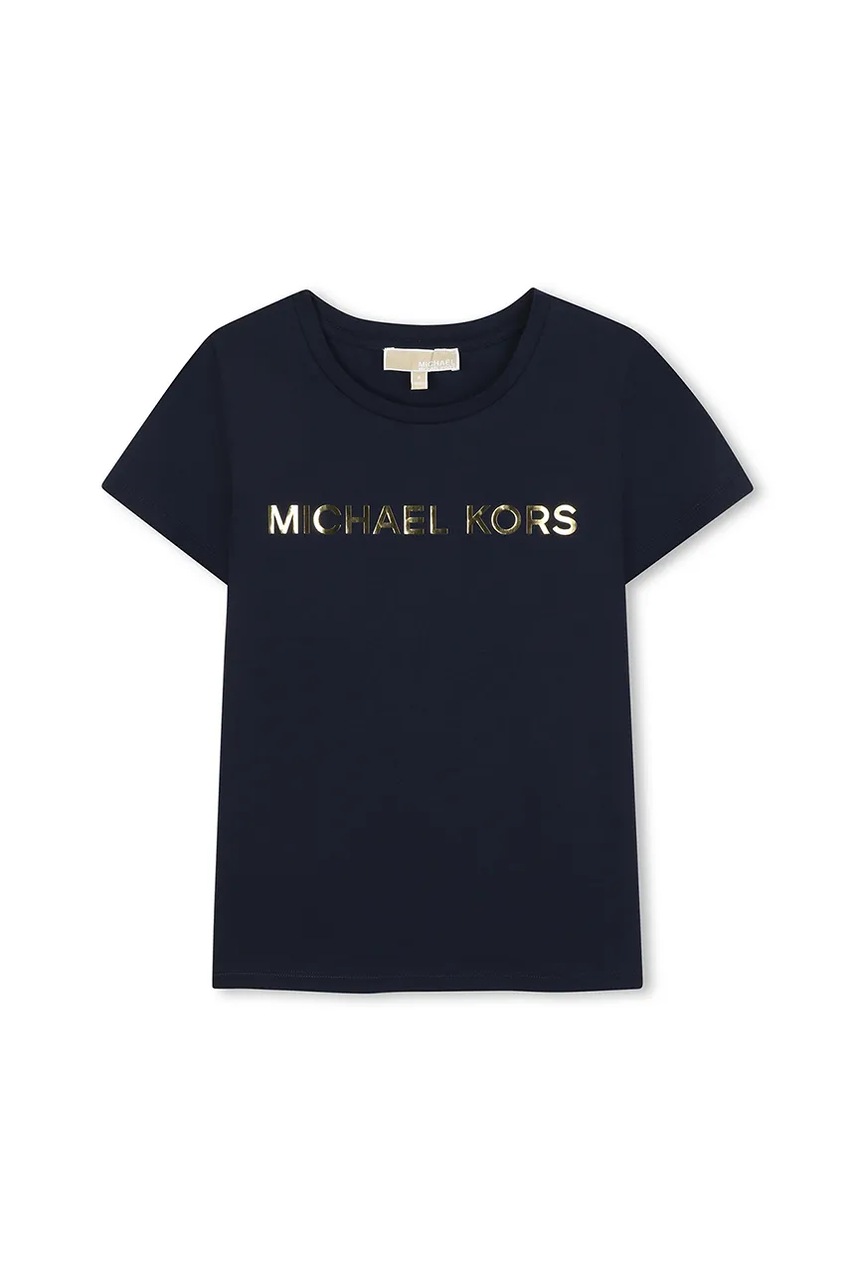 Michael Kors tricou copii culoarea bleumarin, R30492