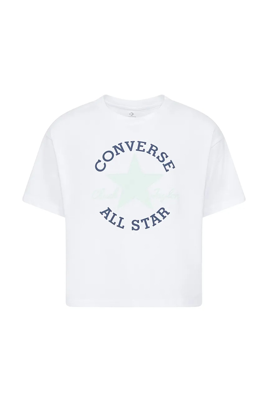 Levně Dětské tričko Converse šedá barva, 4CG896