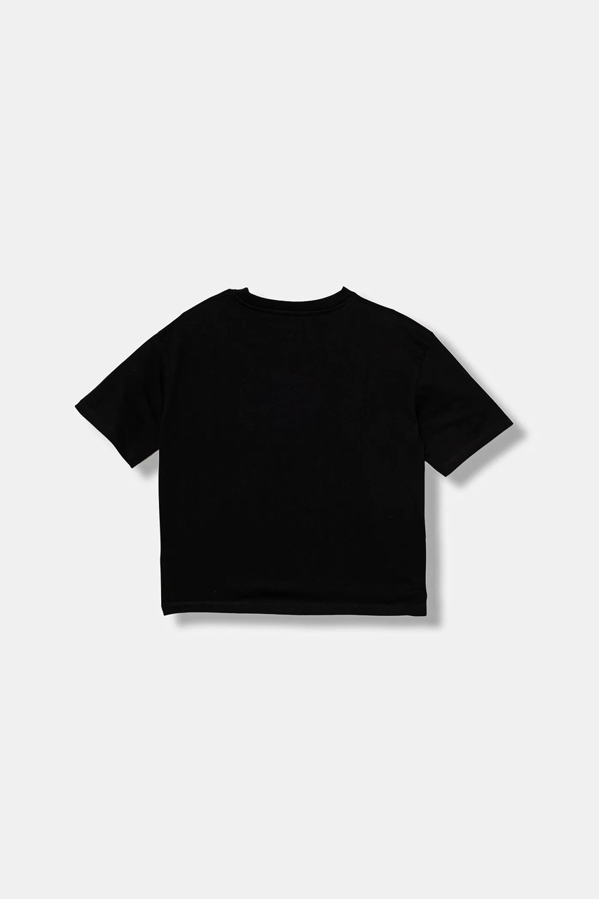 Детская хлопковая футболка Guess цвет чёрный J5BI07 I3Z14