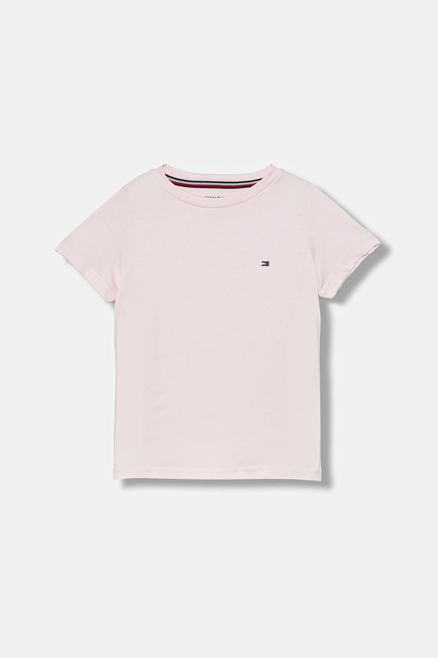 Детская хлопковая футболка Tommy Hilfiger 2 шт цвет розовый UG0UG00307 в Черновцах Детская хлопковая футболка Tommy Hilfiger 2 шт цвет розовый UG0UG00307 в Черновцах