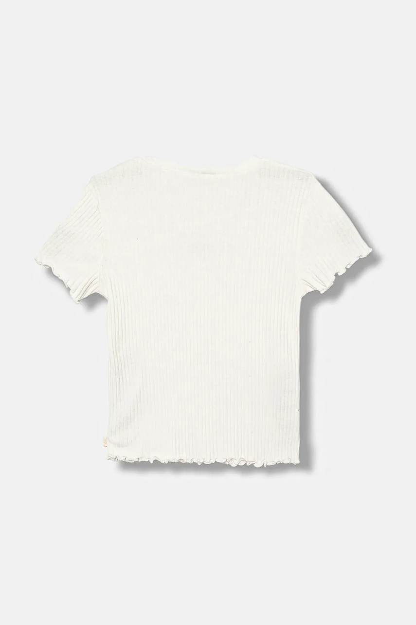 Детская футболка United Colors of Benetton цвет белый 3F1AC10N4 Детская футболка United Colors of Benetton цвет белый 3F1AC10N4