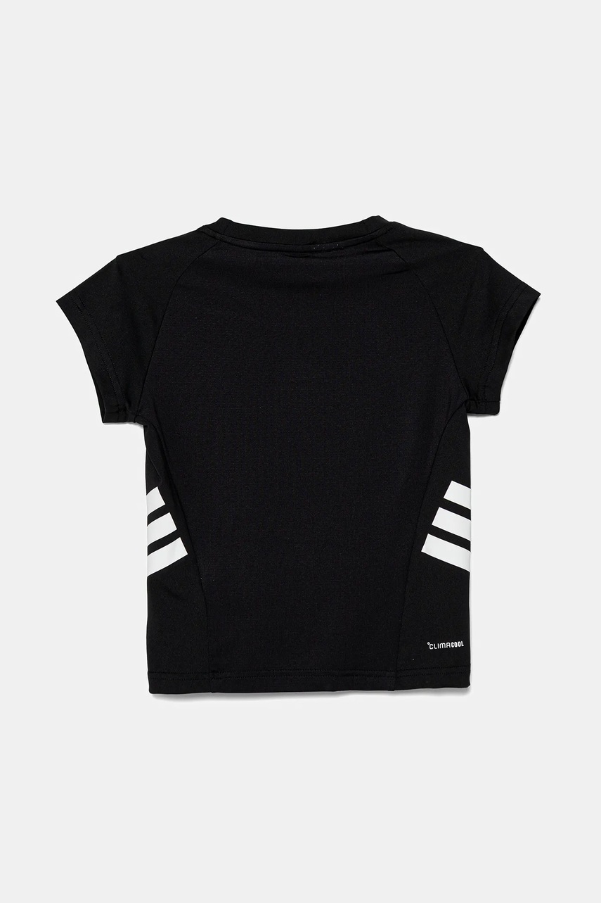 Детская футболка adidas цвет чёрный с принтом JJ0995 Детская футболка adidas цвет чёрный с принтом JJ0995