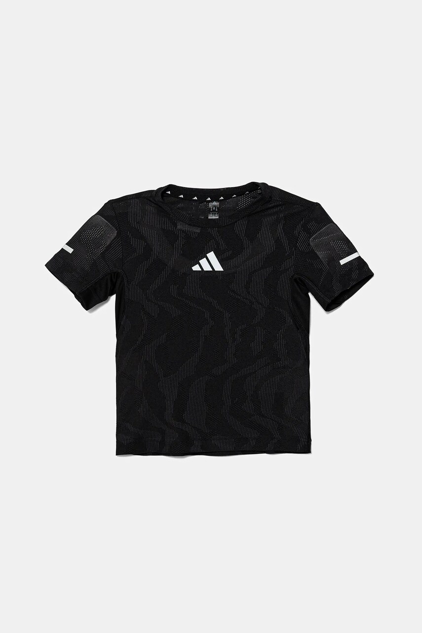 adidas tricou copii culoarea negru, cu imprimeu, JJ4997