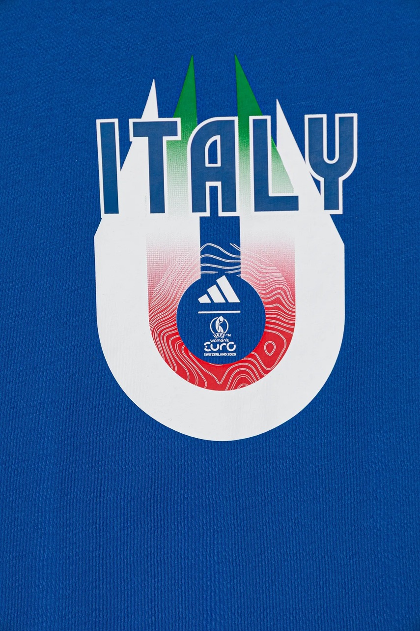 Dětské bavlněné tričko adidas Performance ITALY (obrázek 3)