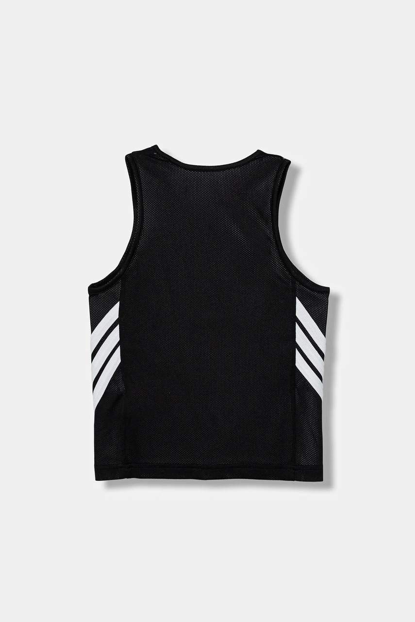 Детский топ adidas Originals цвет чёрный с аппликацией JM5134